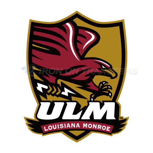 Louisiana Monroe Warhawks Logo T-shirts Iron On Transfers N4828